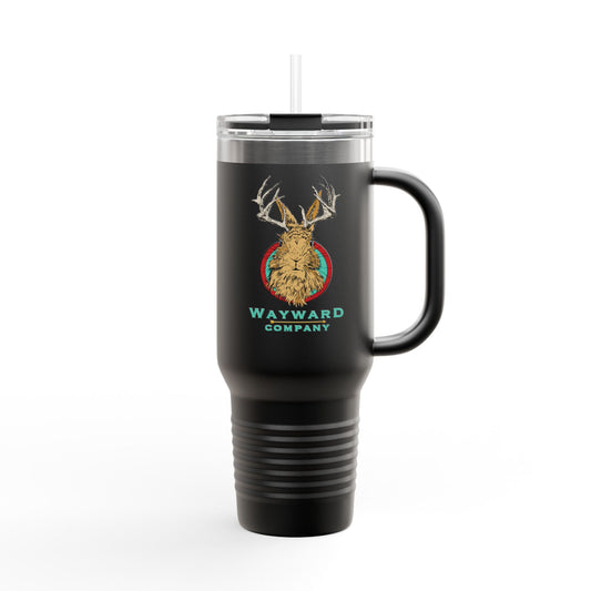 Wayward Company Insulated Travel Mug - 40oz | Adventure Ready Drinkware for Outdoor Enthusiasts