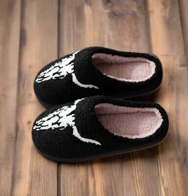 Longhorn Skull Slippers