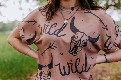*Pre-Order* Oversize Wild Tee