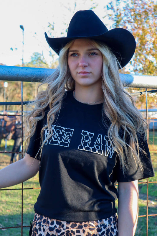 *Pre-Order* Yee Haw Toothbrush Embroidered Tee