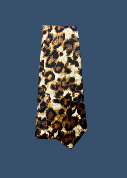 Wild Cat Silk Tie