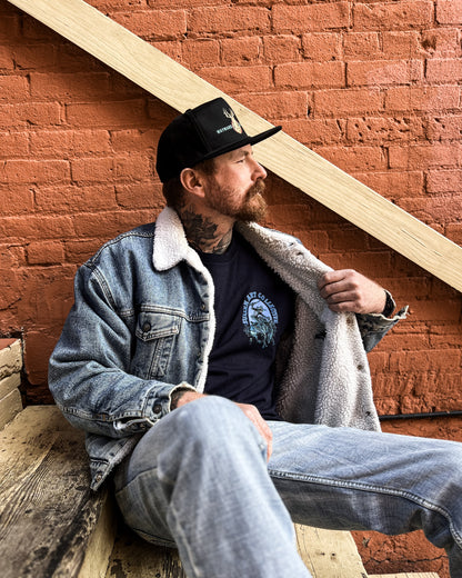 Men’s 80s Era Sherpa Lined Levi Strauss Denim Jacket Size Large