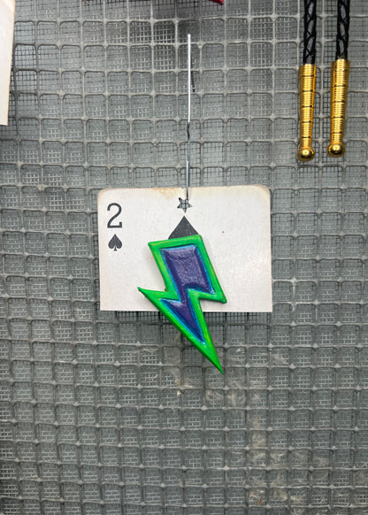 Lightning Bolt Hat Pin/Brooch