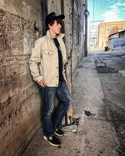 Men’s Vintage Levi Strauss Khaki Jacket Size Large