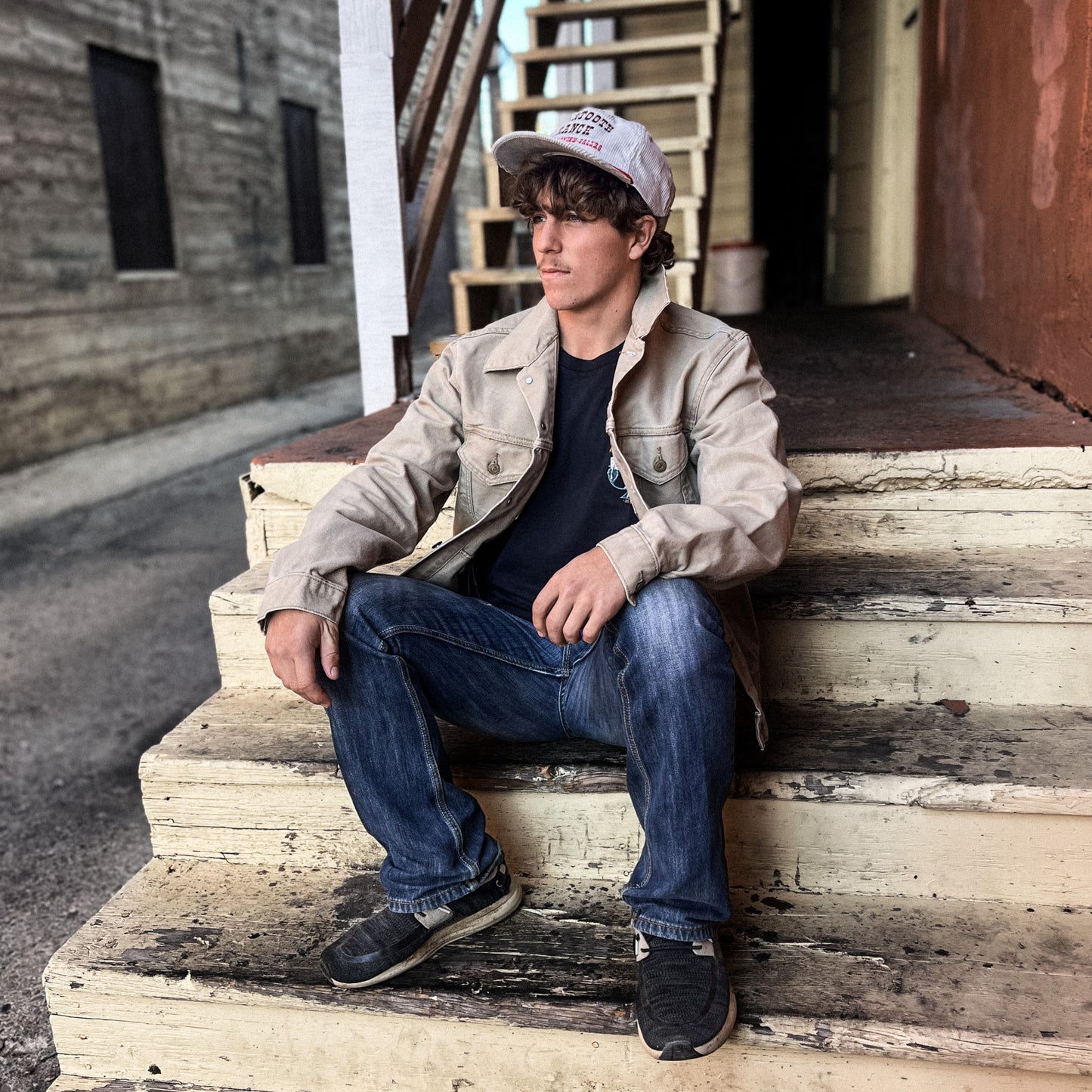 Men’s Vintage Levi Strauss Khaki Jacket Size Large