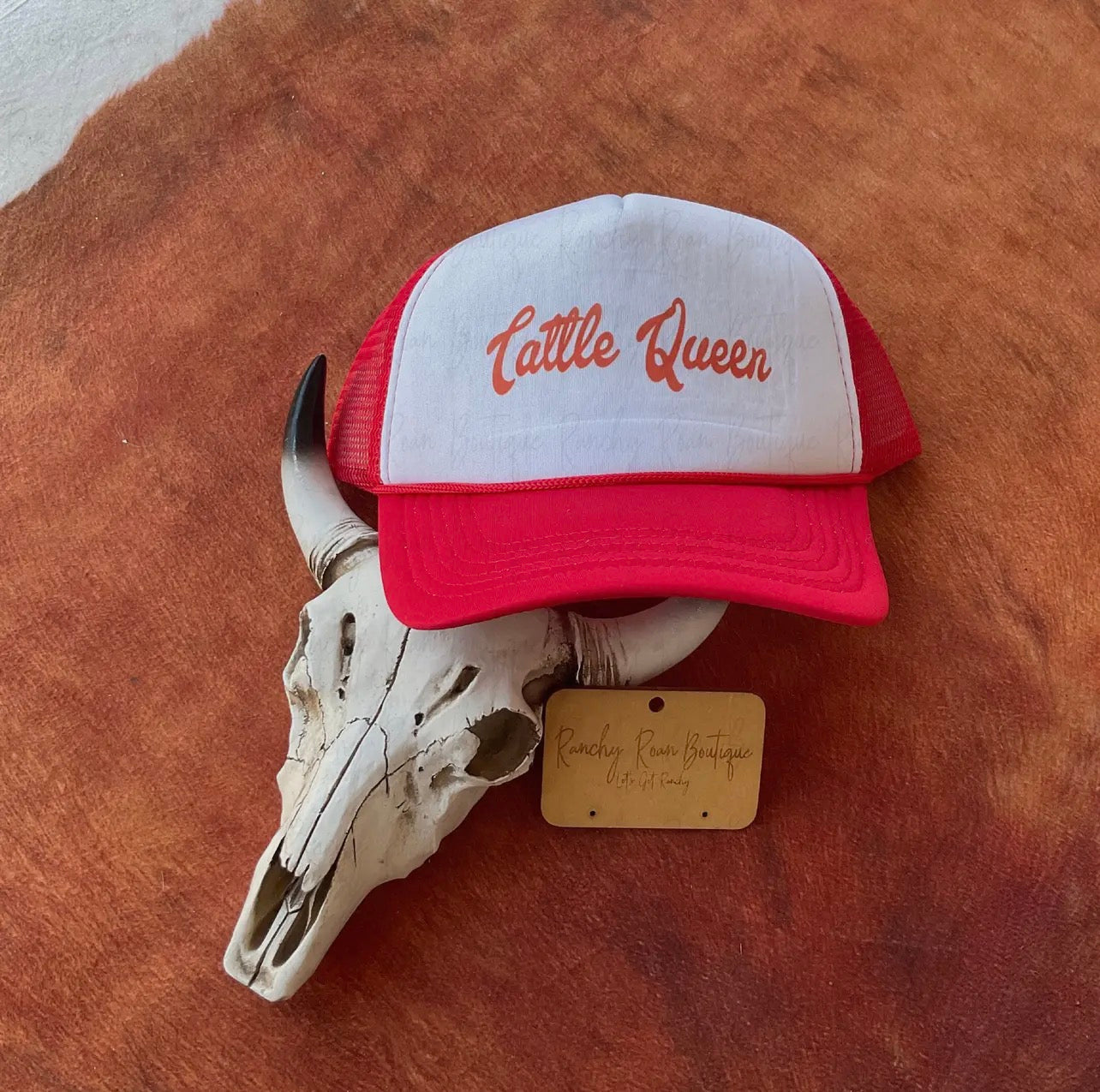 Cattle Queen Trucker Hat
