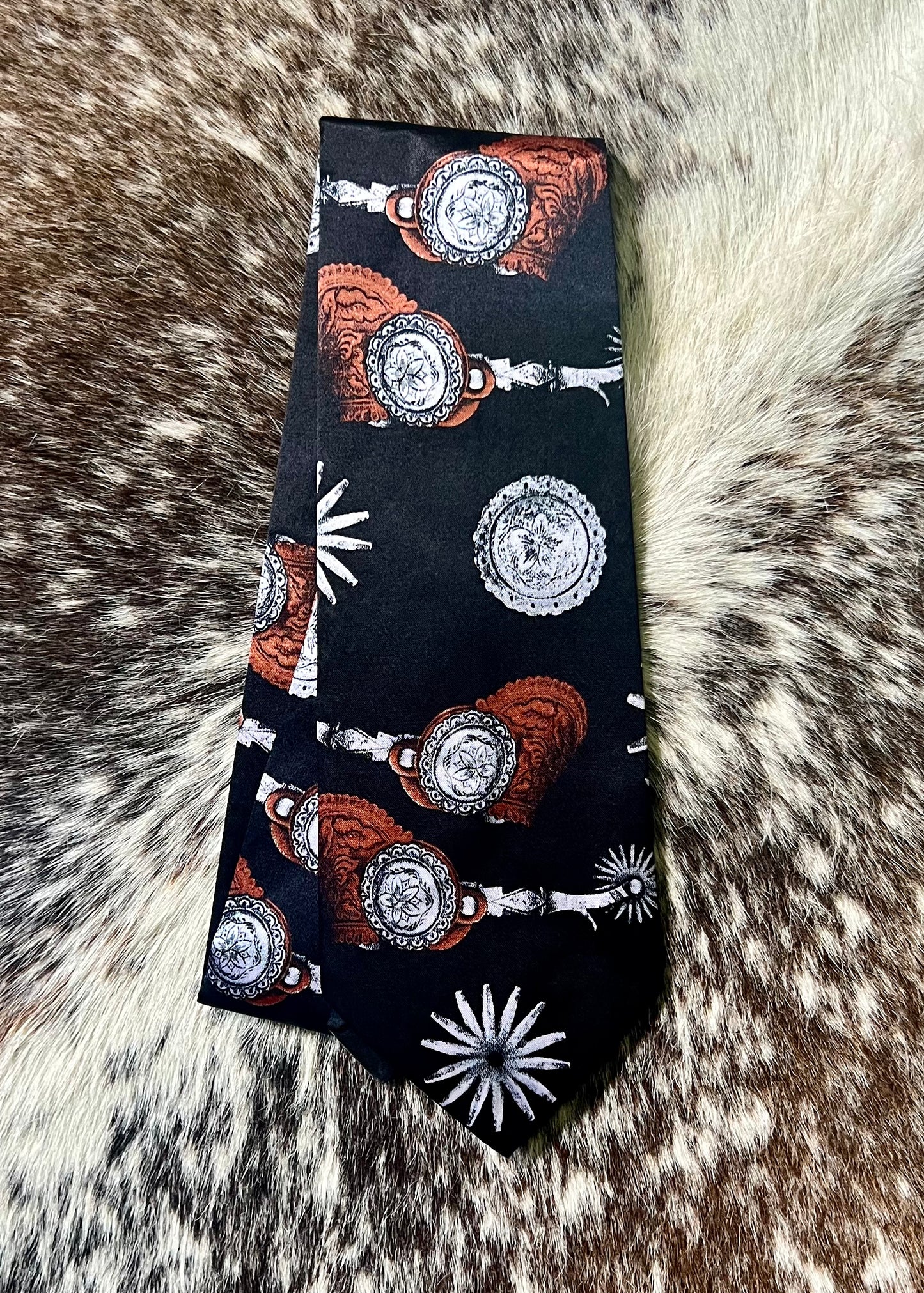 Spur ‘Em Silk Tie