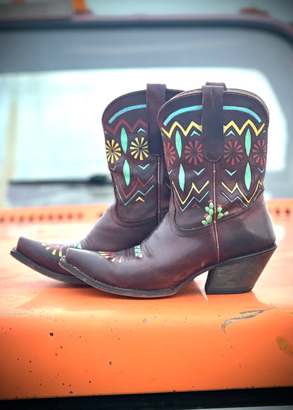 Ramble On Hand Painted Boots