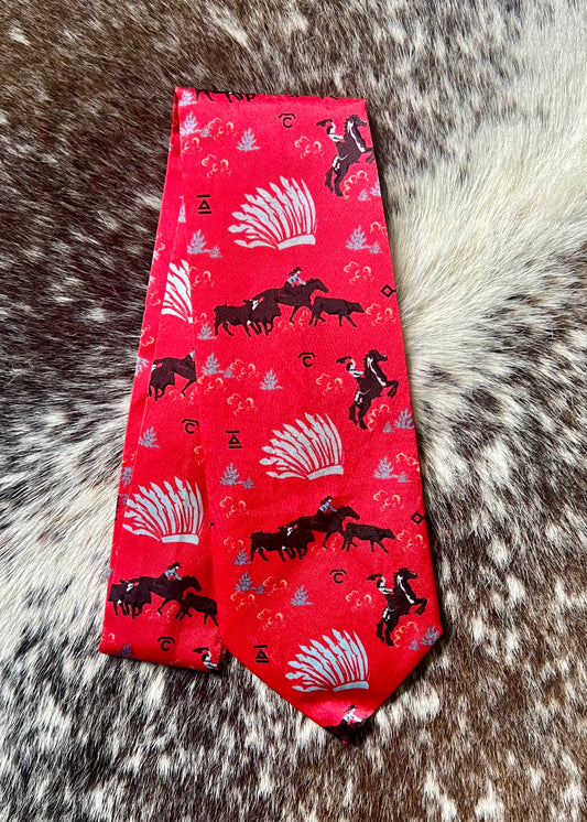 Wild West Silk Tie