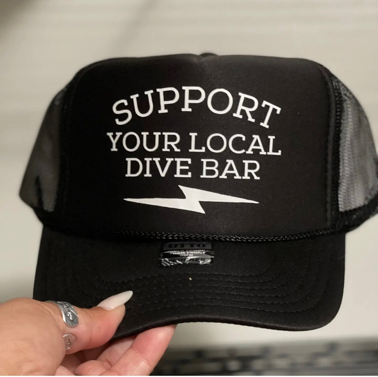 Support Your Local Dive Bar Trucker Hat