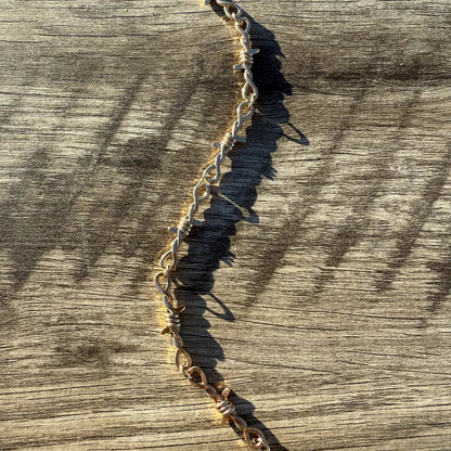 Barbed Wire Hat Chain