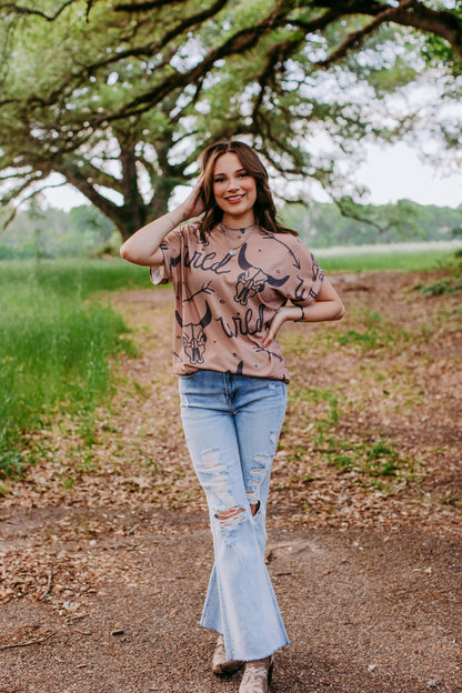 *Pre-Order* Oversize Wild Tee