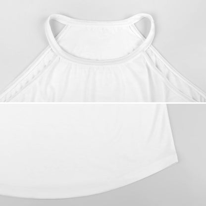 Baha Ranch Bull Skull Retro Pop Western Tank Top