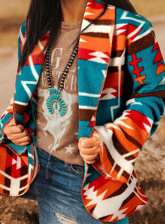 Southwestern Fall Blazer