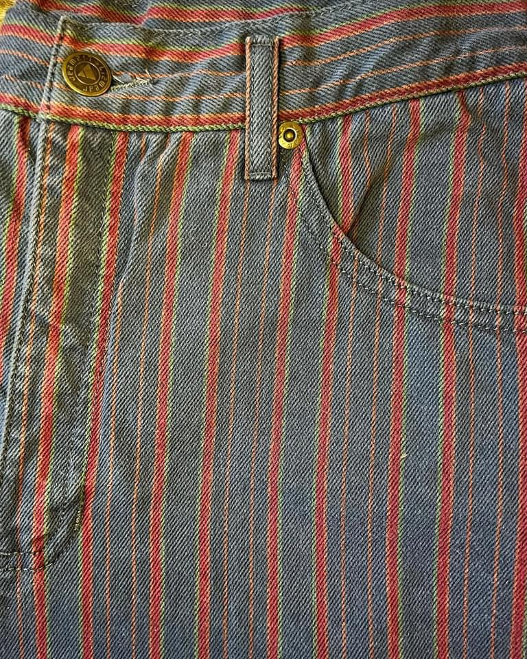 Candy Striped Lizwear Jeans 31inchesx31”