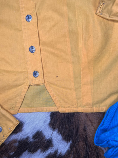 Vintage Cropped Western Shirt Size Medium